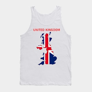 UK Outline Tank Top